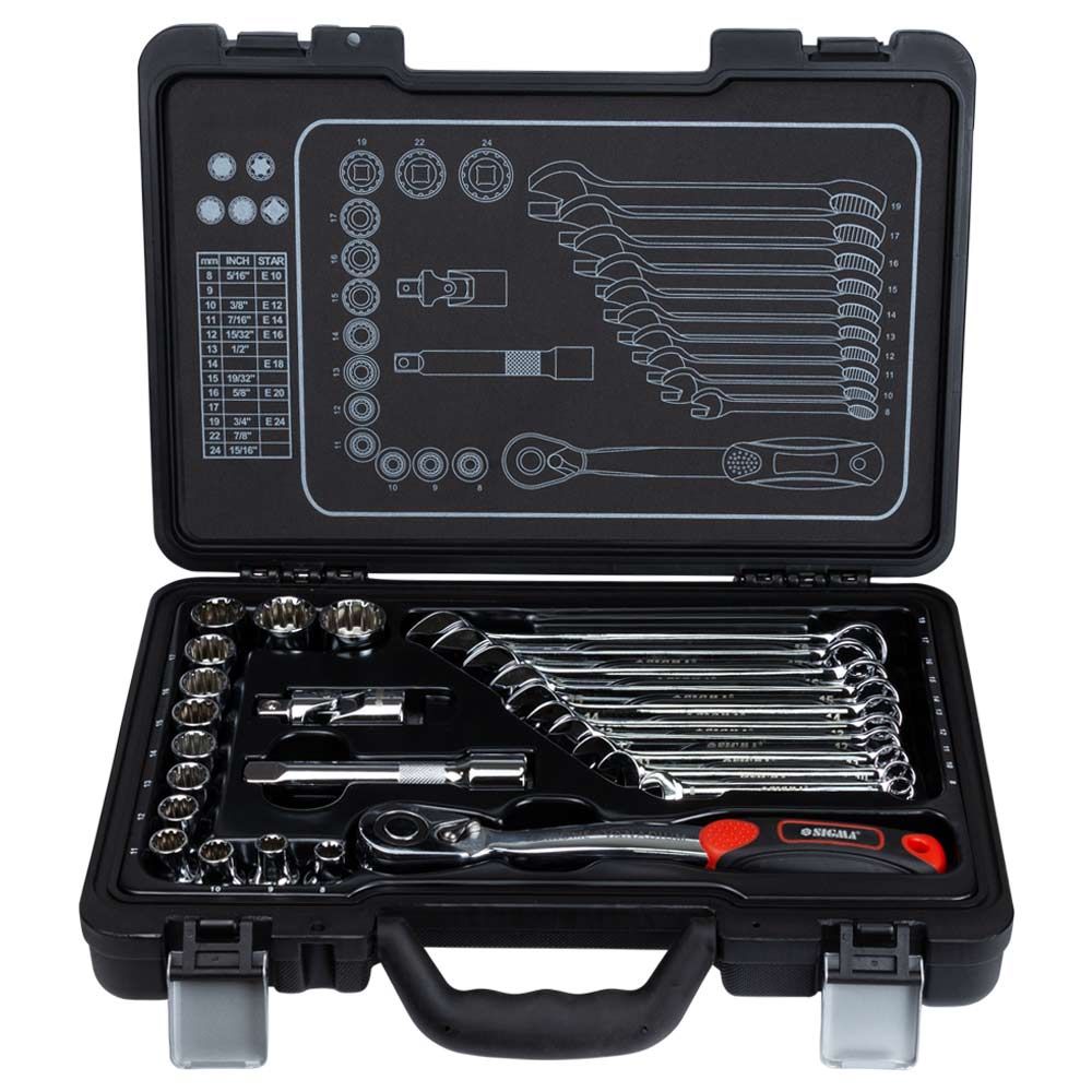 Набор насадок торцевых 1/2" + аксессуары 26шт CrV Taiwan ULTRA (700026z)