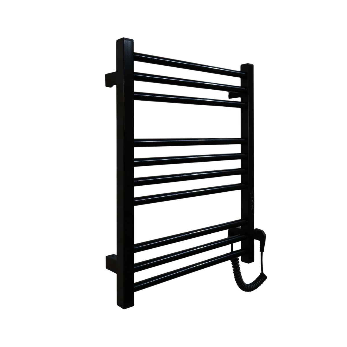 Рушникосушарка електрична Carino ARIANNA з контроллером Чорний глянець 590*490