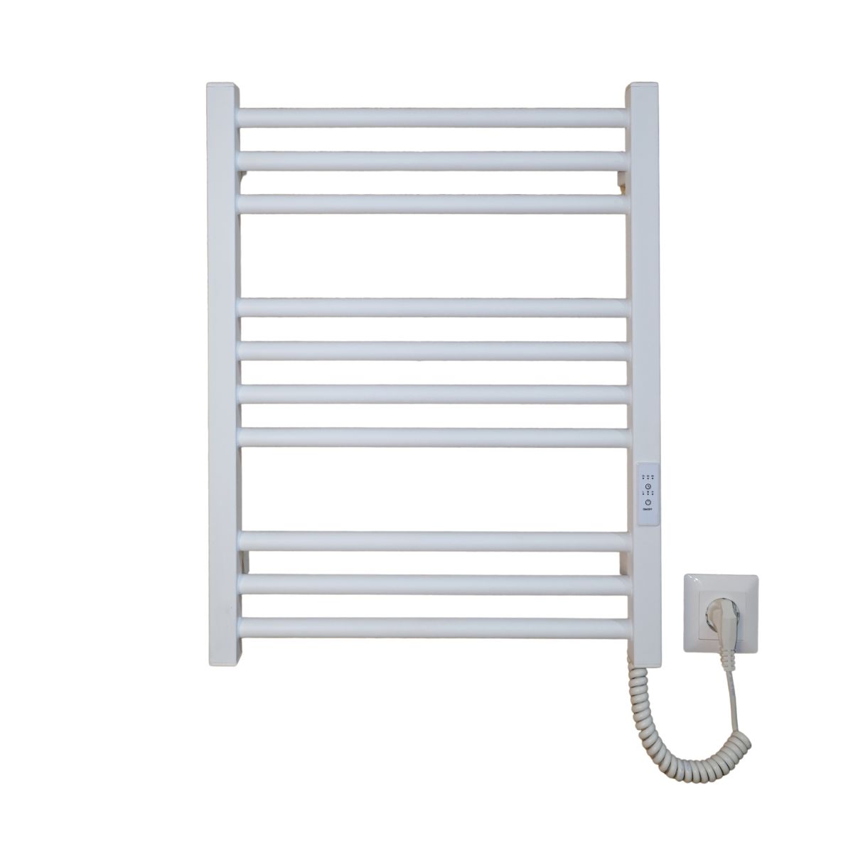 Рушникосушарка електрична Carino ARIANNA з контроллером Білий матовий 590*490