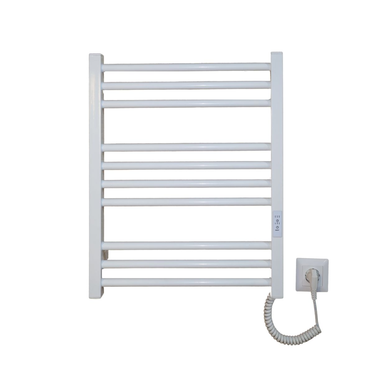 Рушникосушарка електрична Carino ARIANNA з контроллером Білий глянець 590*490