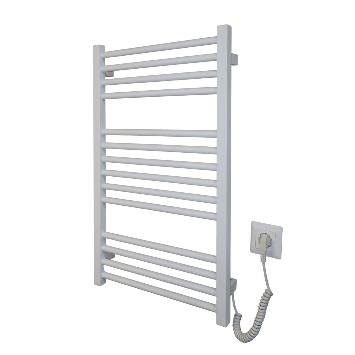 Рушникосушарка електрична Carino ARIANNA з кнопкою Білий матовий 790*490