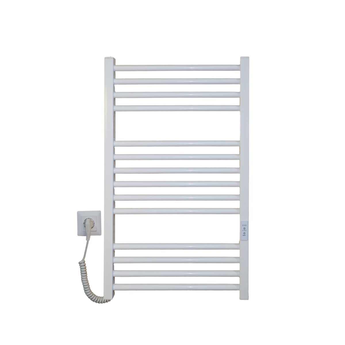 Рушникосушарка електрична Carino ARIANNA з контроллером Білий глянець 790*490