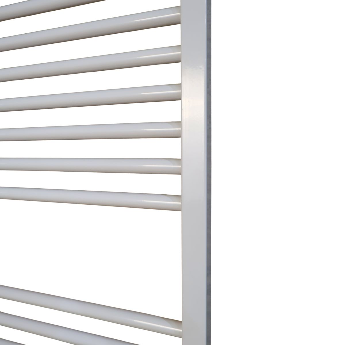 Рушникосушарка електрична Carino ARIANNA з кнопкою Білий глянець 1190*490