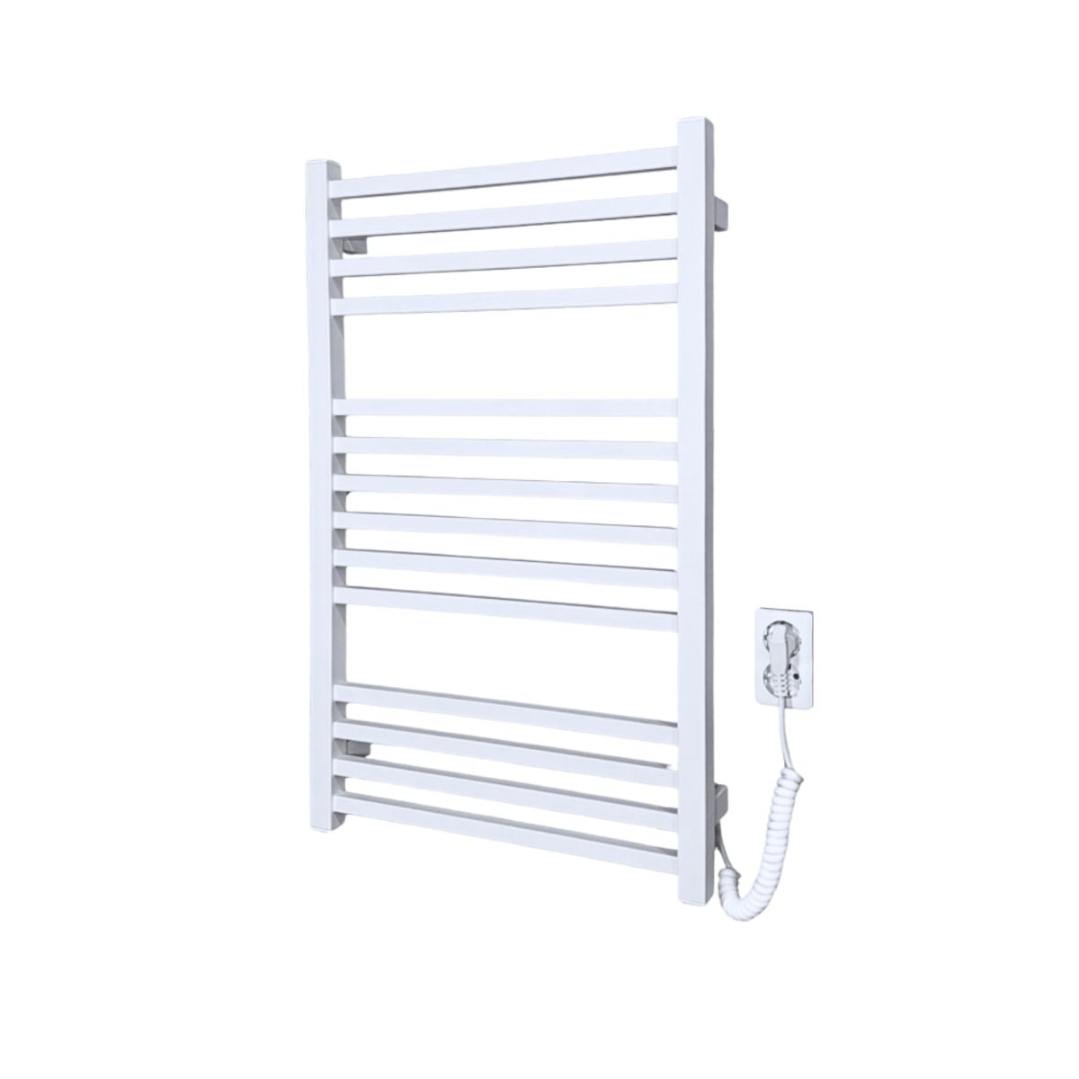 Рушникосушарка електрична Carino LORENZO з кнопкою Білий матовий 790*490