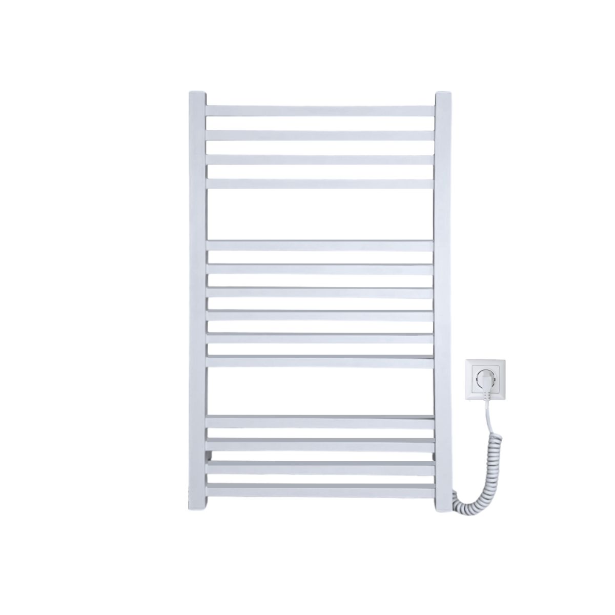 Рушникосушарка електрична Carino LORENZO з кнопкою Білий матовий 790*490