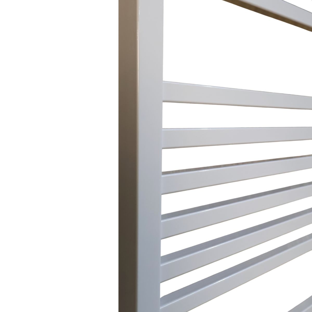 Рушникосушарка електрична Carino LORENZO з кнопкою Білий глянець 790*490