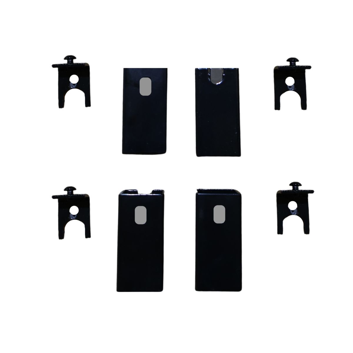 Полотенцесушитель электрический Carino LORENZO с контроллером Черный глянец 790*490