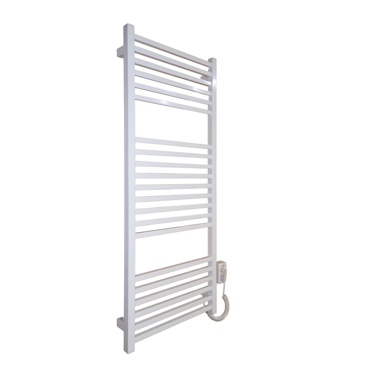 Рушникосушарка електрична Carino LORENZO з кнопкою Білий глянець 1190*490