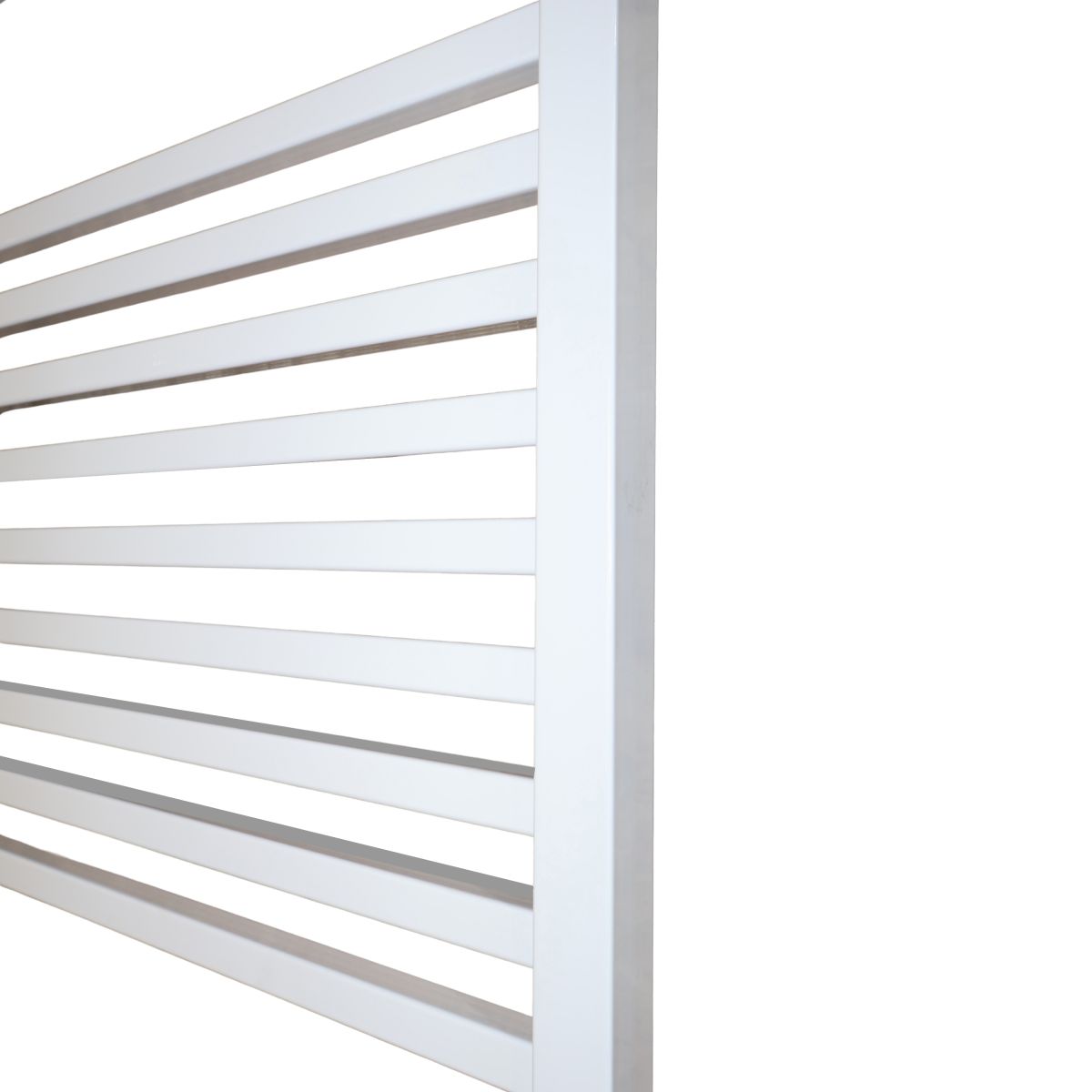 Рушникосушарка електрична Carino LORENZO з кнопкою Білий глянець 1190*490