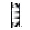 Полотенцесушитель электрический Carino LORENZO с контроллером Черный глянец 1190*490