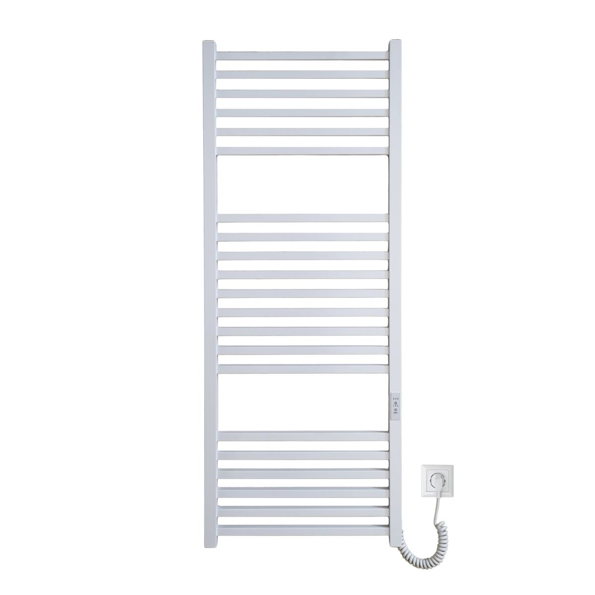 Рушникосушарка електрична Carino LORENZO з контроллером Білий матовий 1190*490