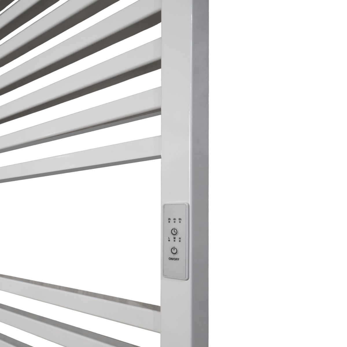 Рушникосушарка електрична Carino LORENZO з контроллером Білий глянець 1190*490