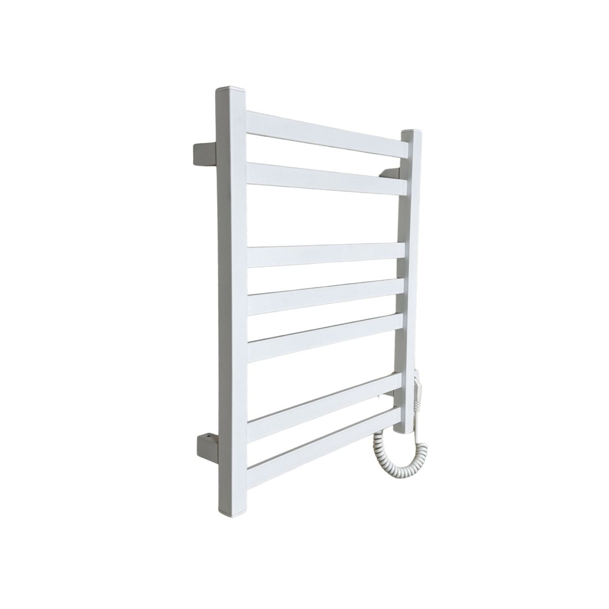 Рушникосушарка електрична Carino RICARDO з кнопкою Білий матовий 590*490