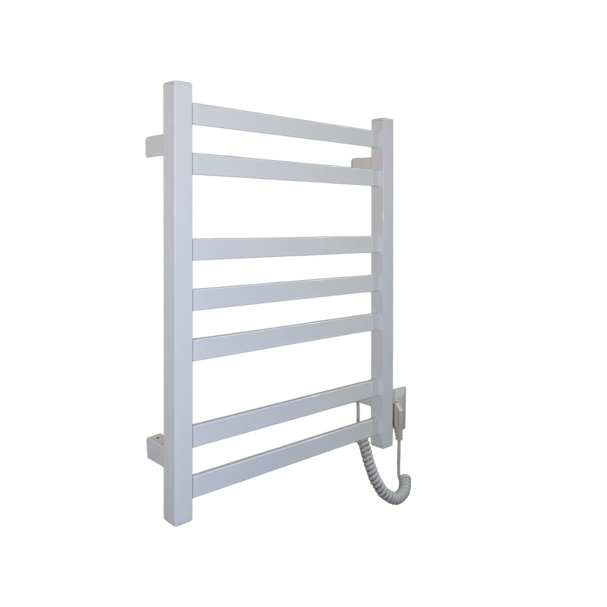 Полотенцесушитель электрический Carino RICARDO с кнопкой Белый глянец 590*490