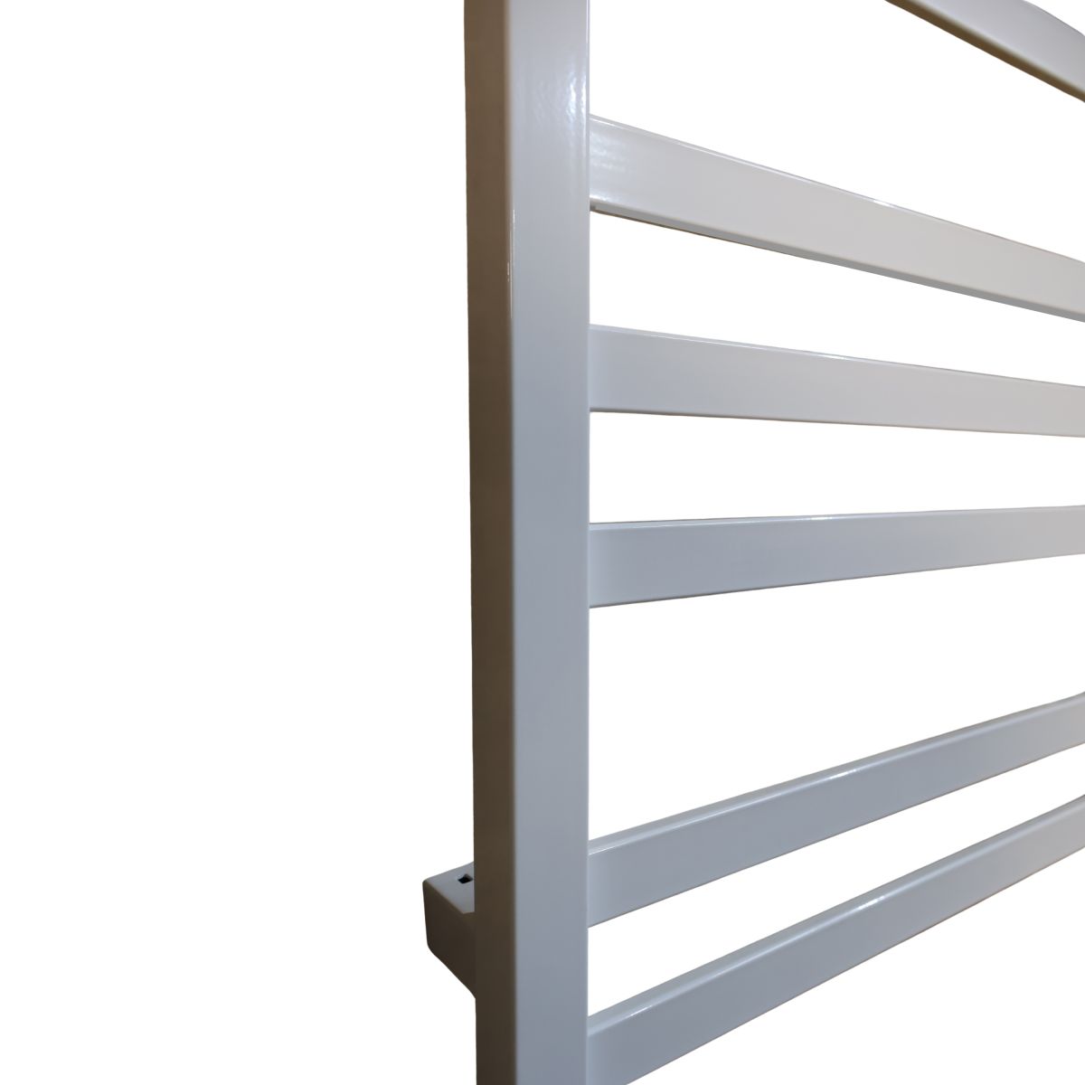 Полотенцесушитель электрический Carino RICARDO с кнопкой Белый глянец 590*490