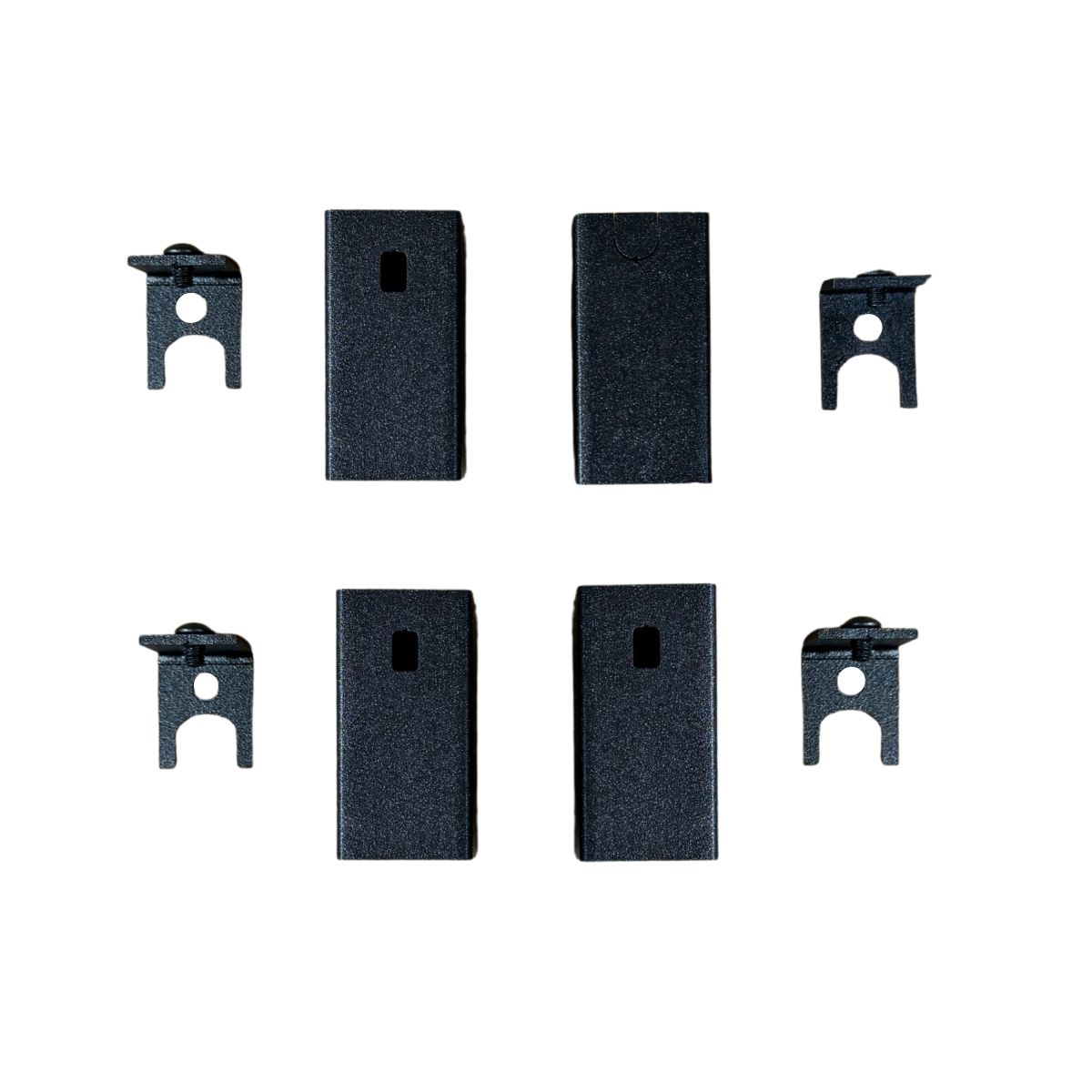 Рушникосушарка електрична Carino RICARDO з кнопкою Чорний матовий 790*490