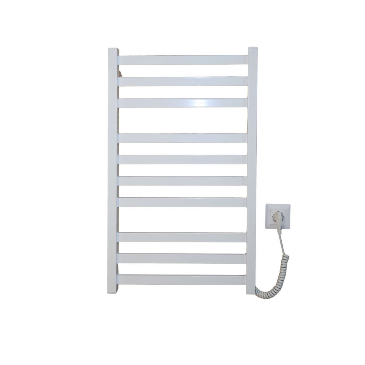 Рушникосушарка електрична Carino RICARDO з кнопкою Білий глянець 790*490