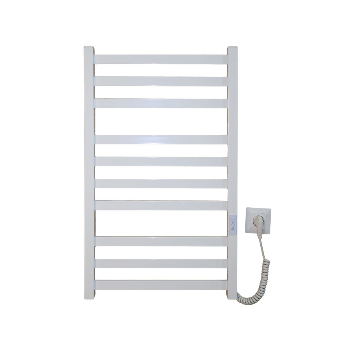 Рушникосушарка електрична Carino RICARDO з контроллером Білий глянець 790*490