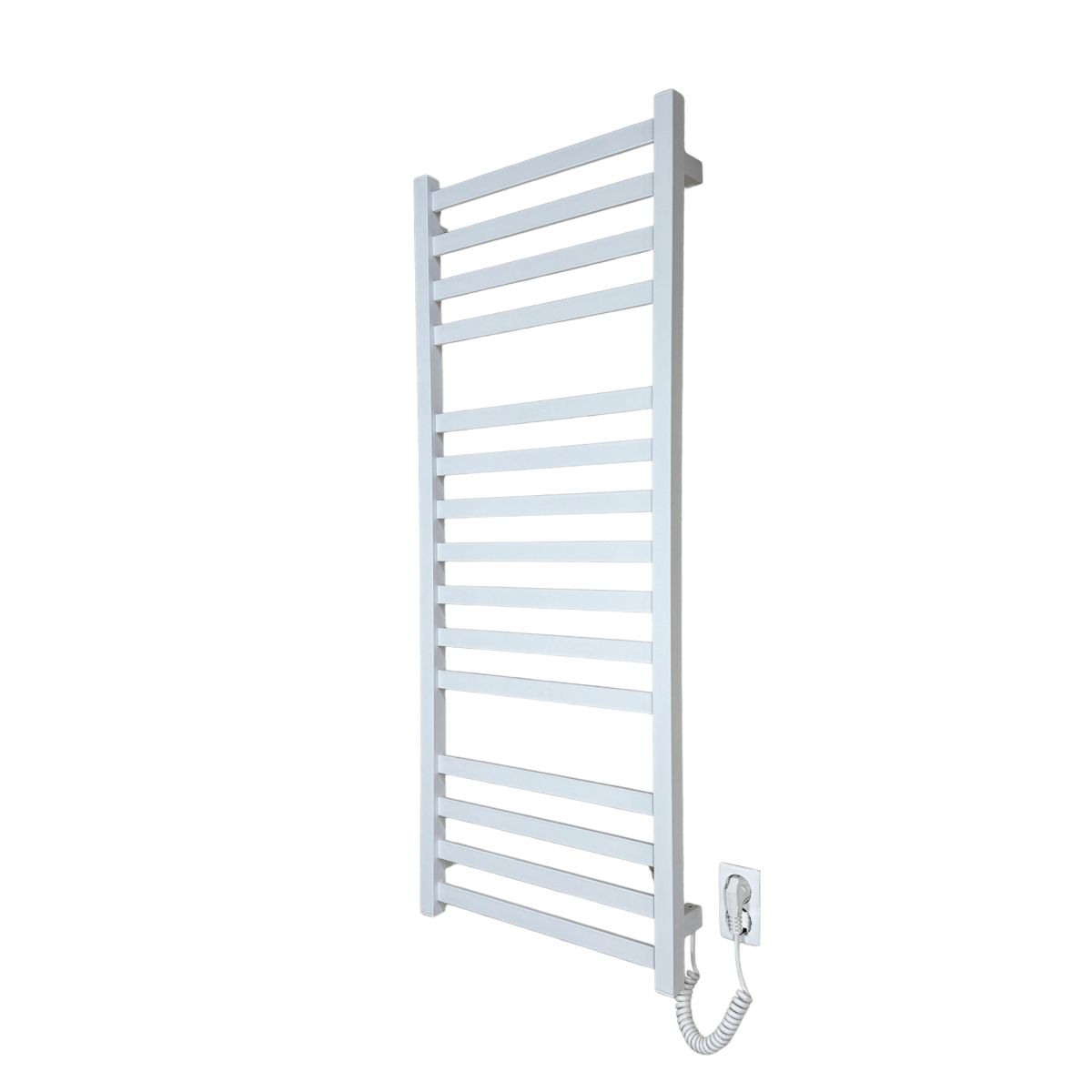 Рушникосушарка електрична Carino RICARDO з кнопкою Білий матовий 1190*490