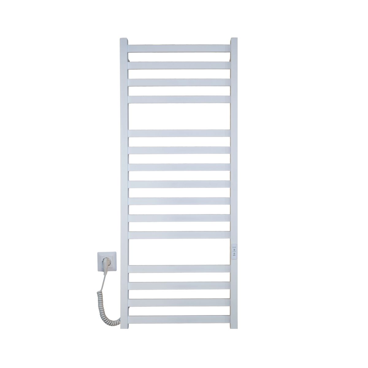 Рушникосушарка електрична Carino RICARDO з контроллером Білий матовий 1190*490