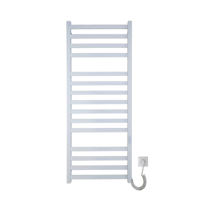 Рушникосушарка електрична Carino RICARDO з контроллером Білий матовий 1190*490