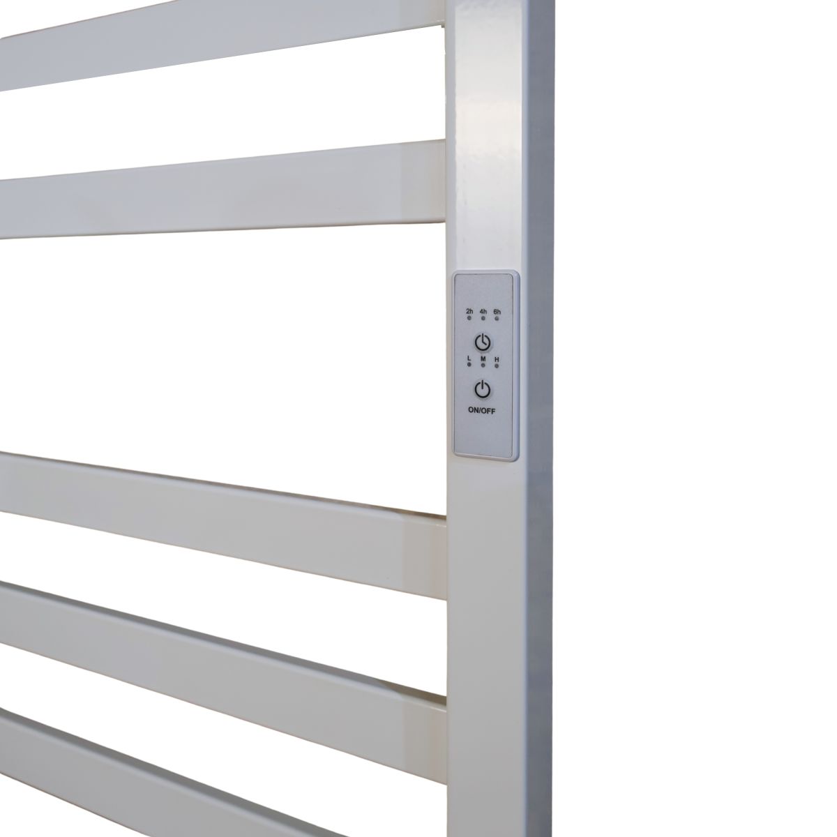 Рушникосушарка електрична Carino RICARDO з контроллером Білий глянець 1190*490