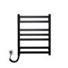 Полотенцесушитель электрический Carino MIA с контроллером Черный матовый 590*490