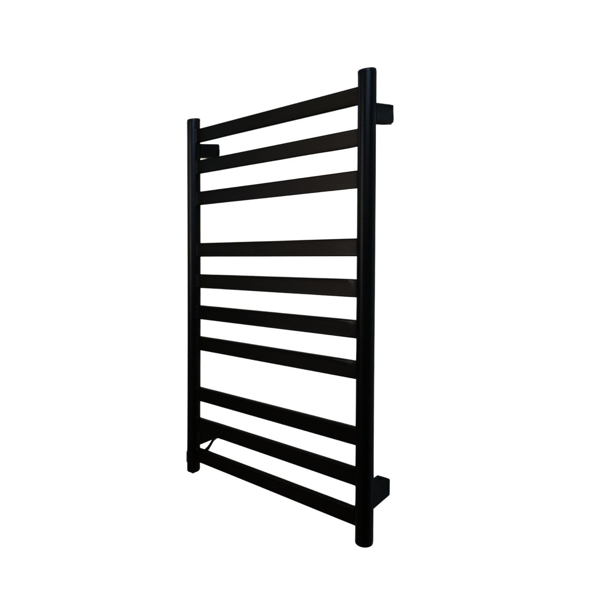 Рушникосушарка електрична Carino MIA з кнопкою Чорний матовий 790*490