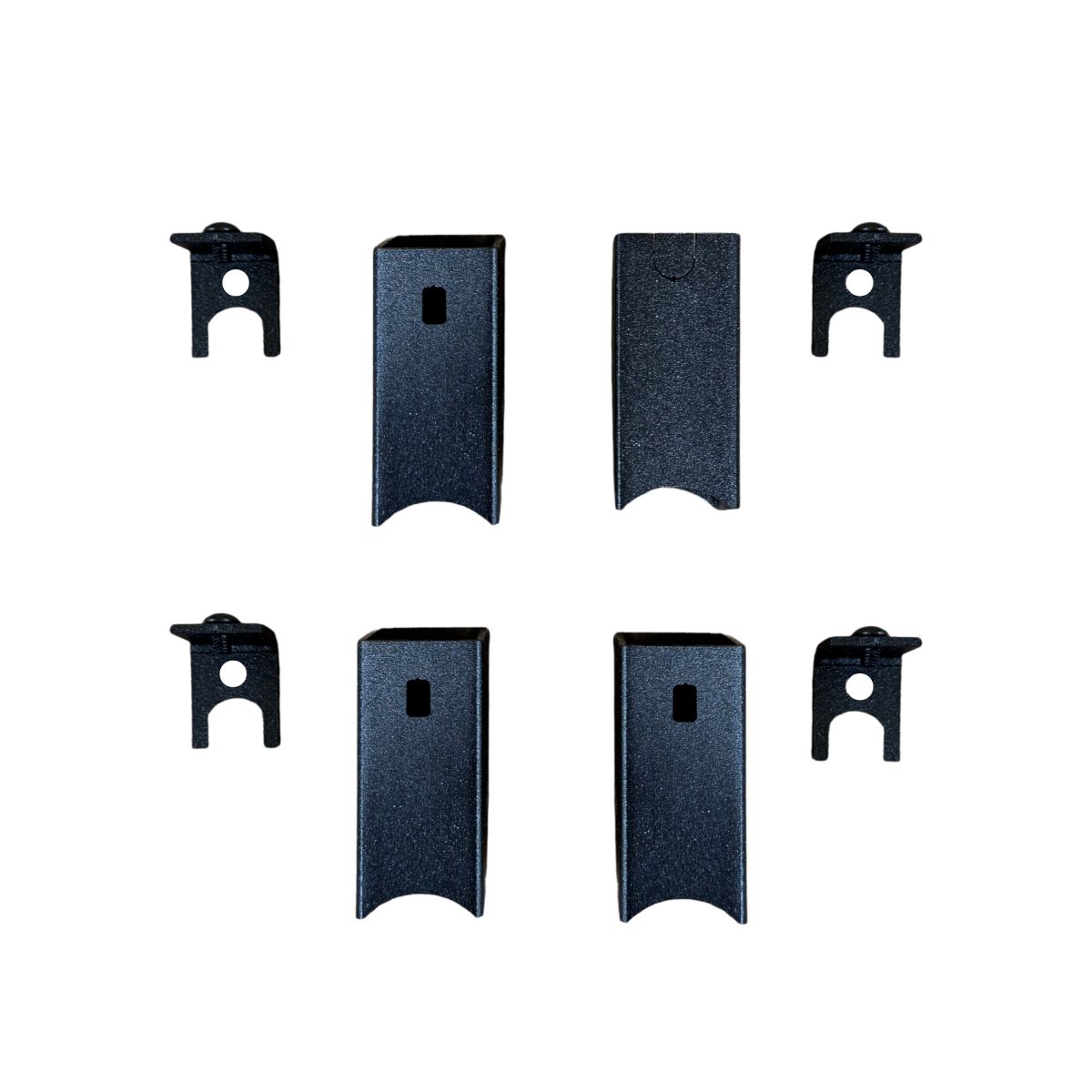 Рушникосушарка електрична Carino MIA з кнопкою Чорний матовий 790*490