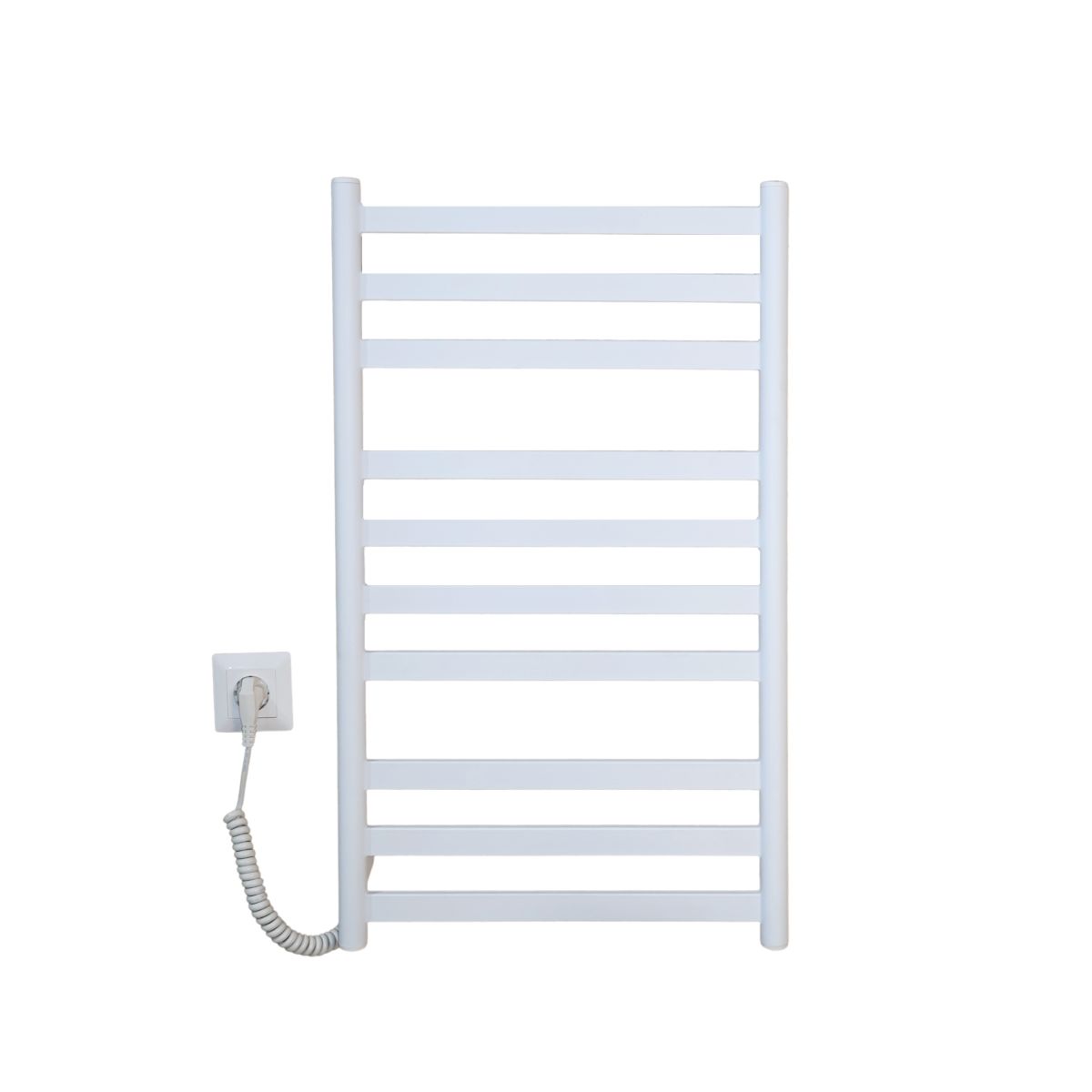 Рушникосушарка електрична Carino MIA з кнопкою Білий матовий 790*490