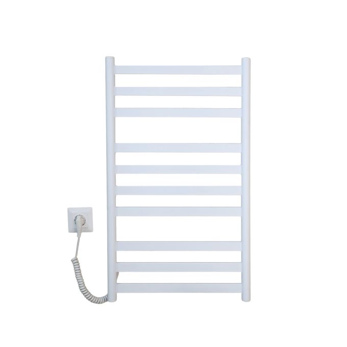 Рушникосушарка електрична Carino MIA з кнопкою Білий матовий 790*490