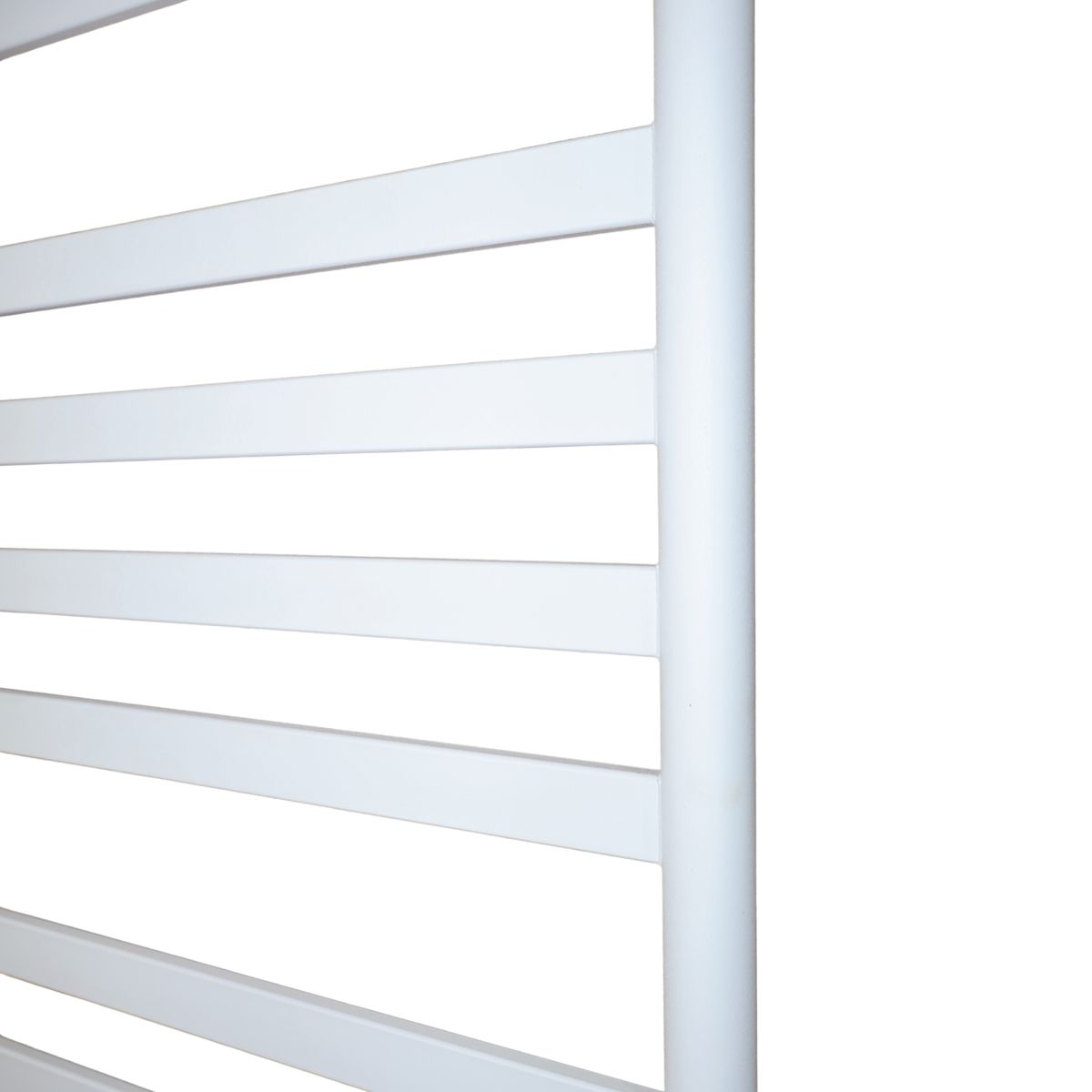 Рушникосушарка електрична Carino MIA з кнопкою Білий матовий 790*490