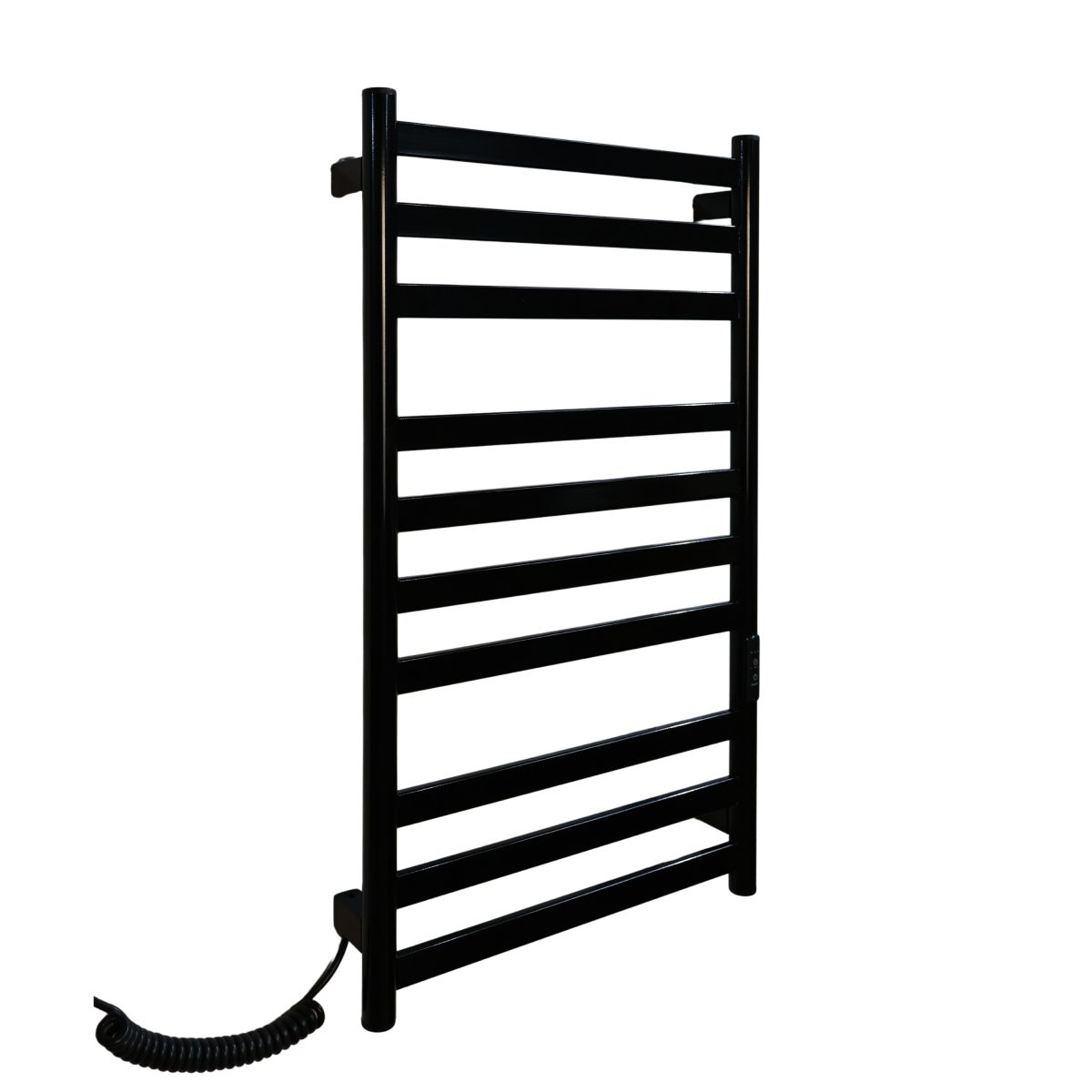 Полотенцесушитель электрический Carino MIA с контроллером Черный глянец 790*490