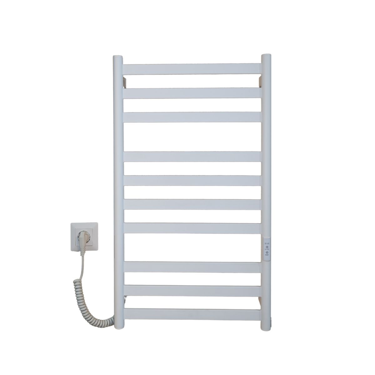 Рушникосушарка електрична Carino MIA з контроллером Білий матовий 790*490