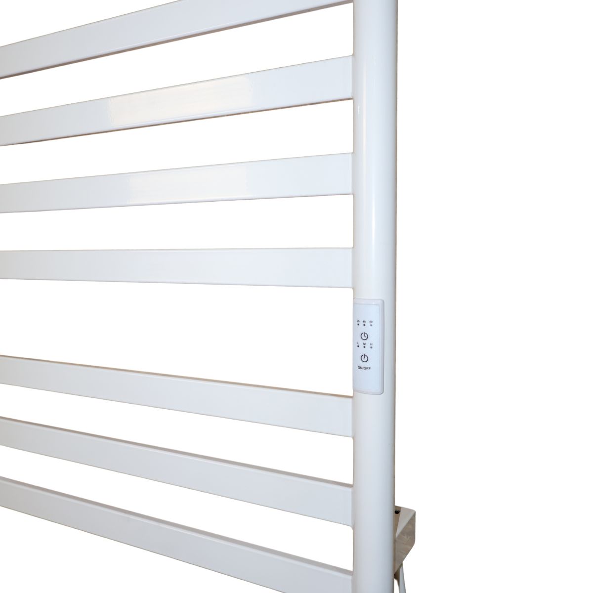 Полотенцесушитель электрический Carino MIA с контроллером Белый глянец 790*490