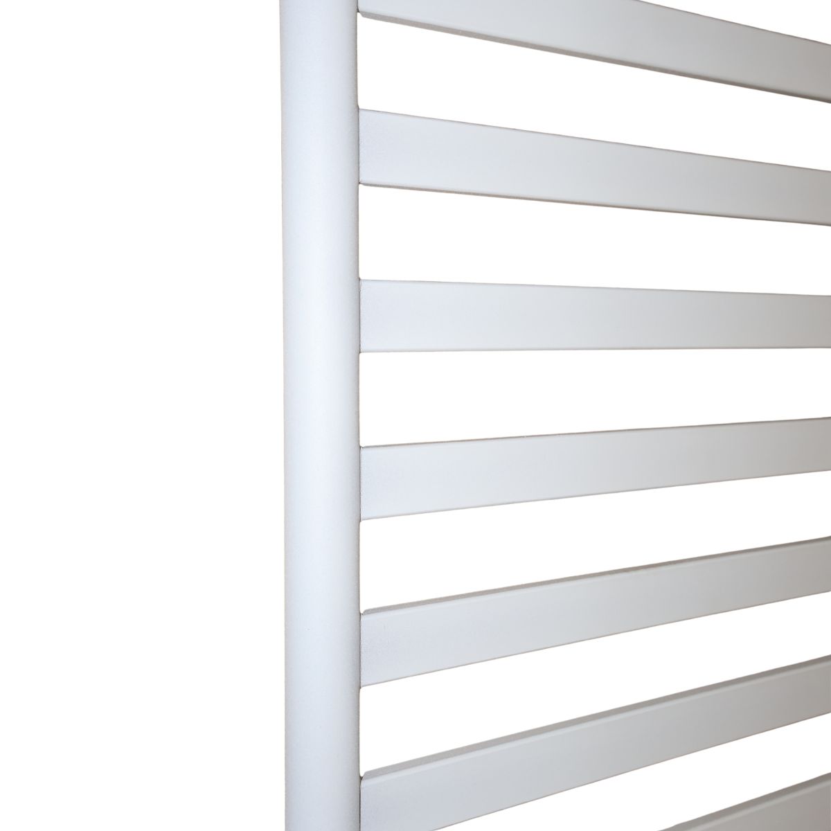 Полотенцесушитель электрический Carino MIA с кнопкой Белый матовый 1190*490