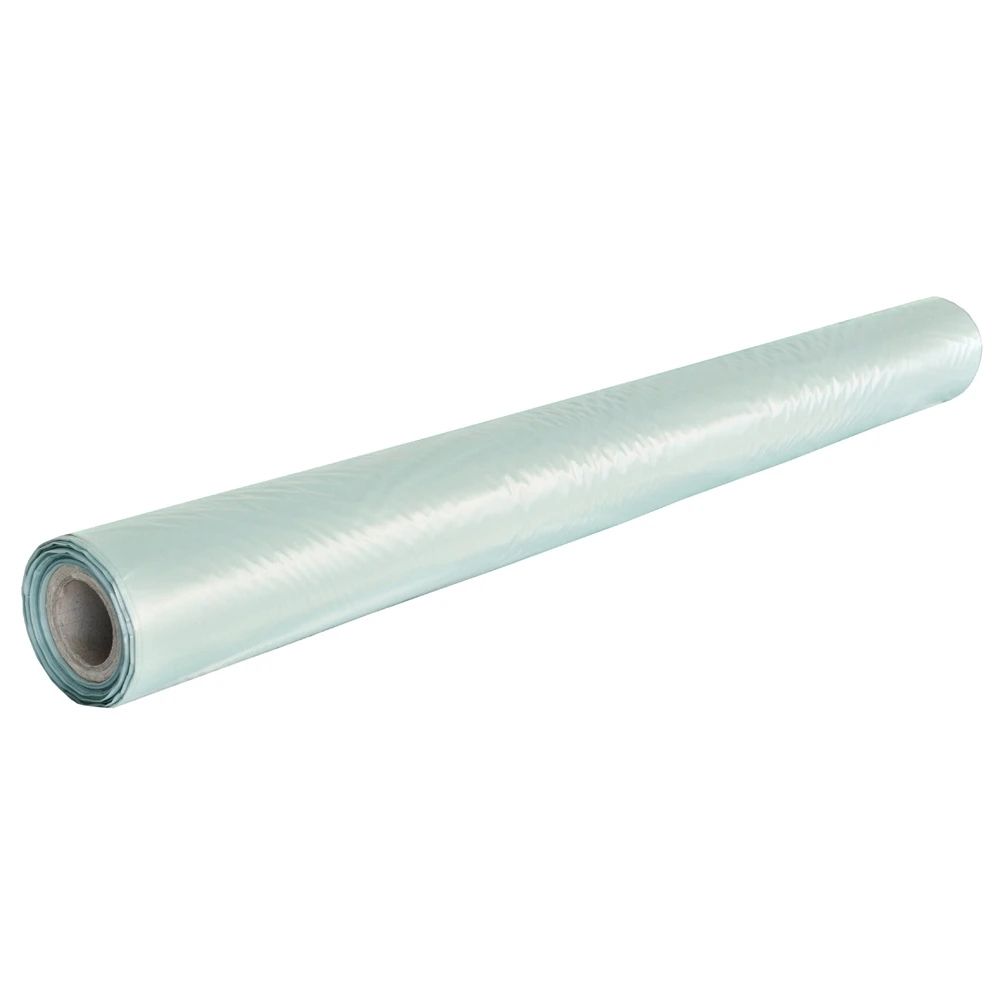Пленка полиэтиленовая строительная (прозрачная) 80мкм, рукав 1500 мм, рулон 100м (Украина)