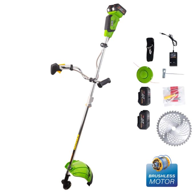 Акумуляторний триммер Procraft ATA40/2 (2 АКБ та ЗП) велосипедна ручка