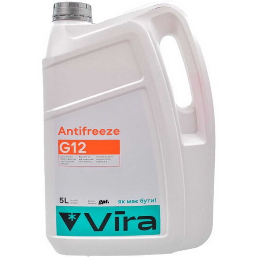Рідина охолоджуюча Vira Antifreeze G12 -40°C червона 5 кг