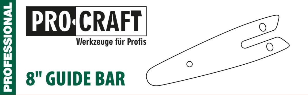 Пильна шина Procraft 24 см