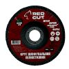 Диск шлифовальный лепестковый, тип CALCINE, T29 Р80 125мм, 'Red Cut', 'Red Cut'