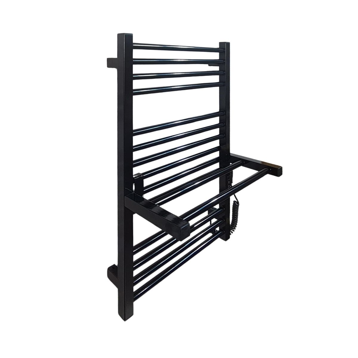 Поличка для рушникосушарки Carino ARIANNA, коротка, Чорний глянець