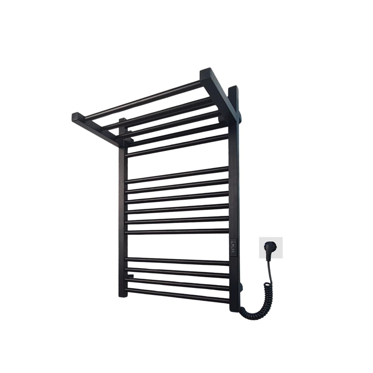 Поличка для рушникосушарки Carino ARIANNA, довга, Чорний мат