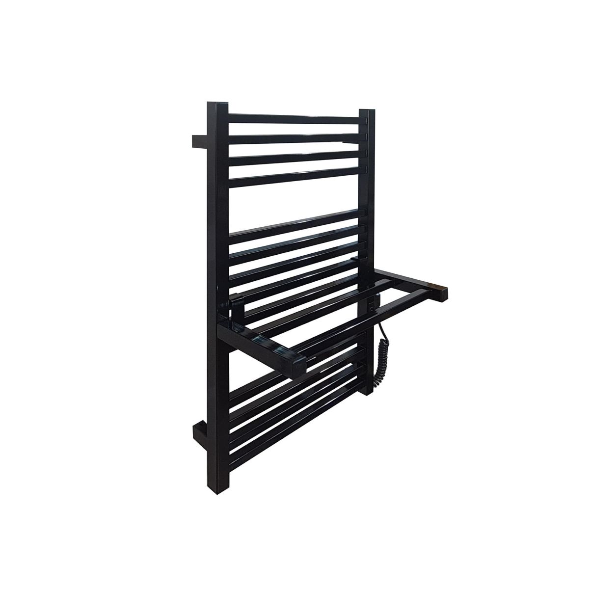 Поличка для рушникосушарки Carino LORENZO, коротка, Чорний глянець