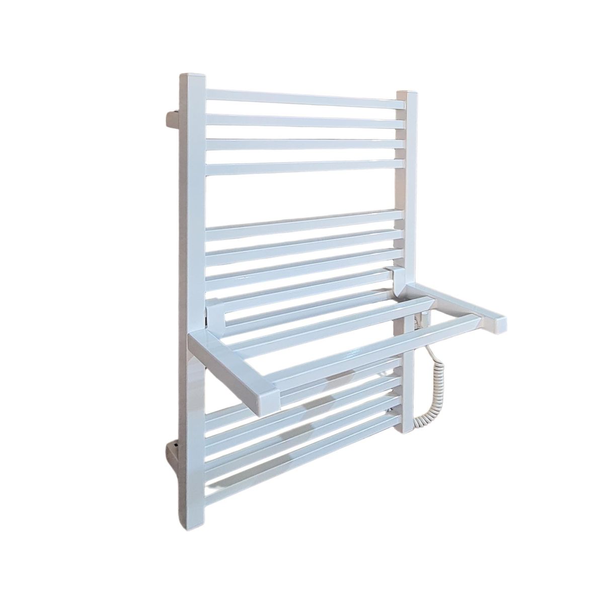 Поличка для рушникосушарки Carino LORENZO, коротка, Білий глянець