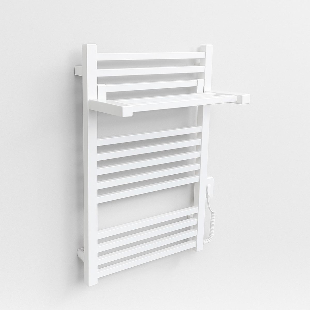 Поличка для рушникосушарки Carino LORENZO, коротка, Білий глянець