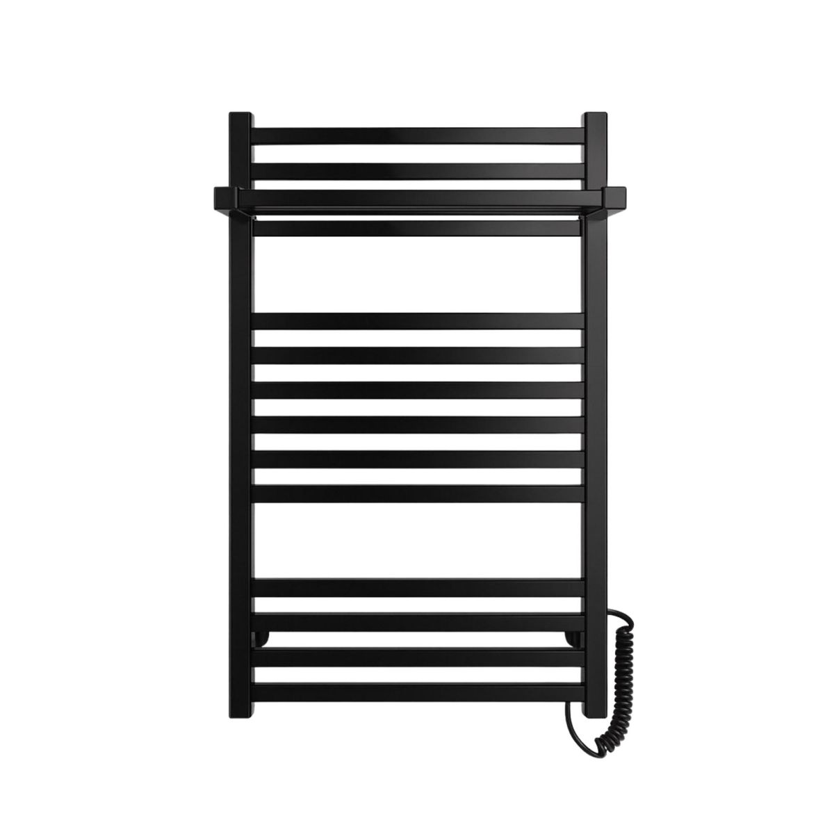 Поличка для рушникосушарки Carino LORENZO, довга, Чорний глянець