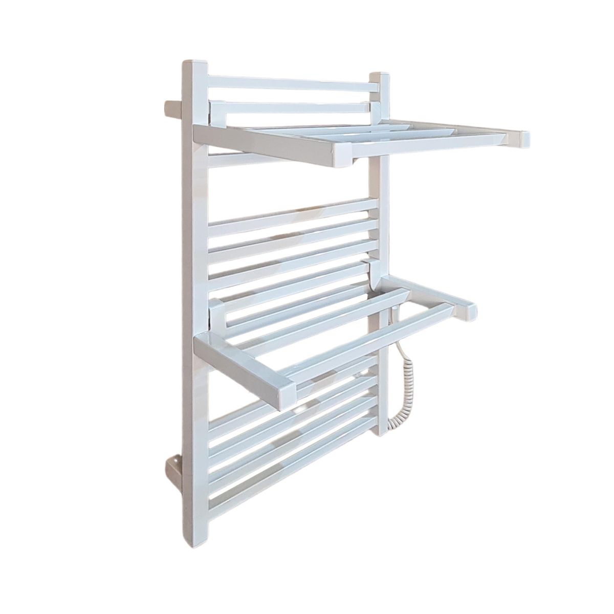 Поличка для рушникосушарки Carino LORENZO, довга, Білий глянець