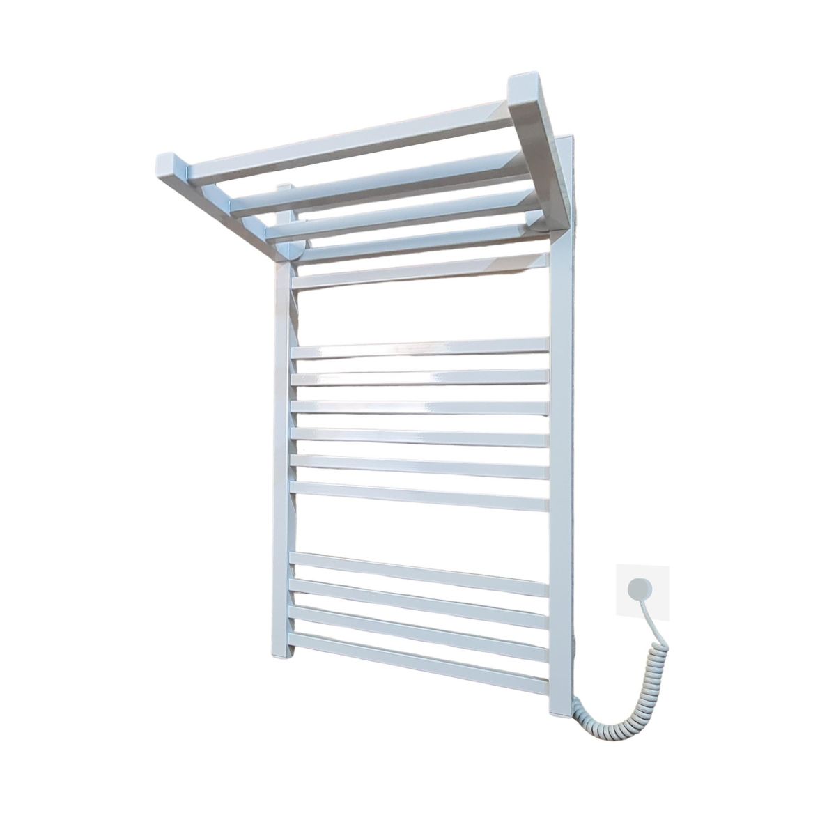 Поличка для рушникосушарки Carino LORENZO, довга, Білий глянець