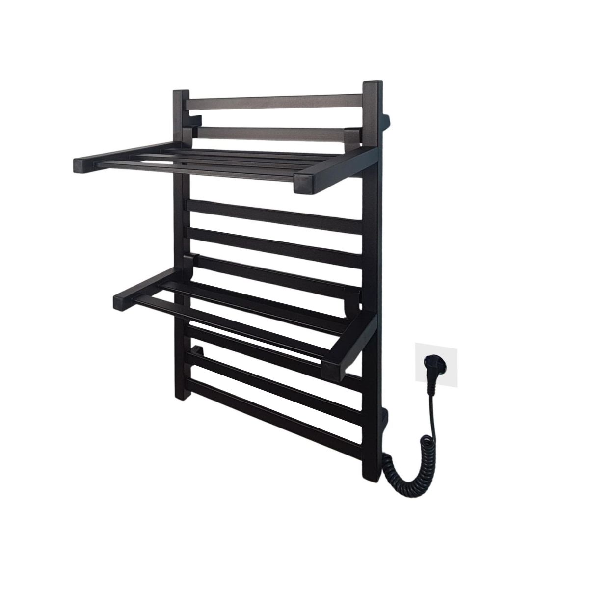 Поличка для рушникосушарки Carino RICARDO, довга, Чорний мат